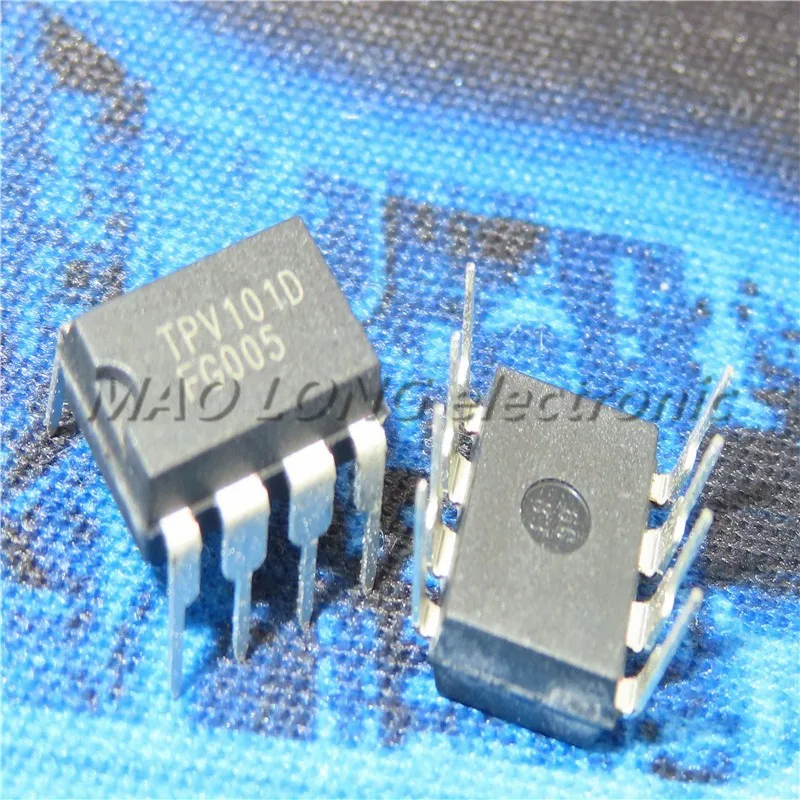 5PCS/LOT TPV101D TPV101 TPV101AD DIP-8 LCD power management chip New In Stock