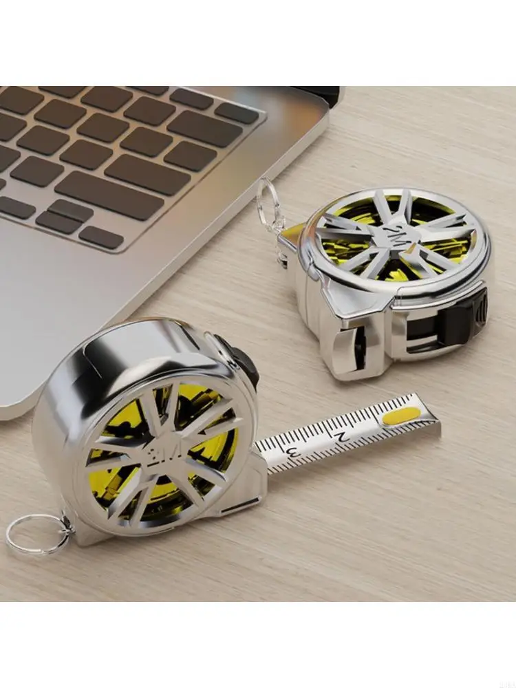 Measuring Tape Steel Tape Measure with Keyring for Easy Carry Everyday Use