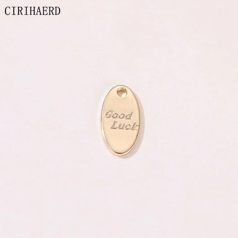 Fashion Woman Pendants 14K Gold Plated Cute Jewelry Accessories Flower Pendant For Necklace Making Supplies Bracelet Charms