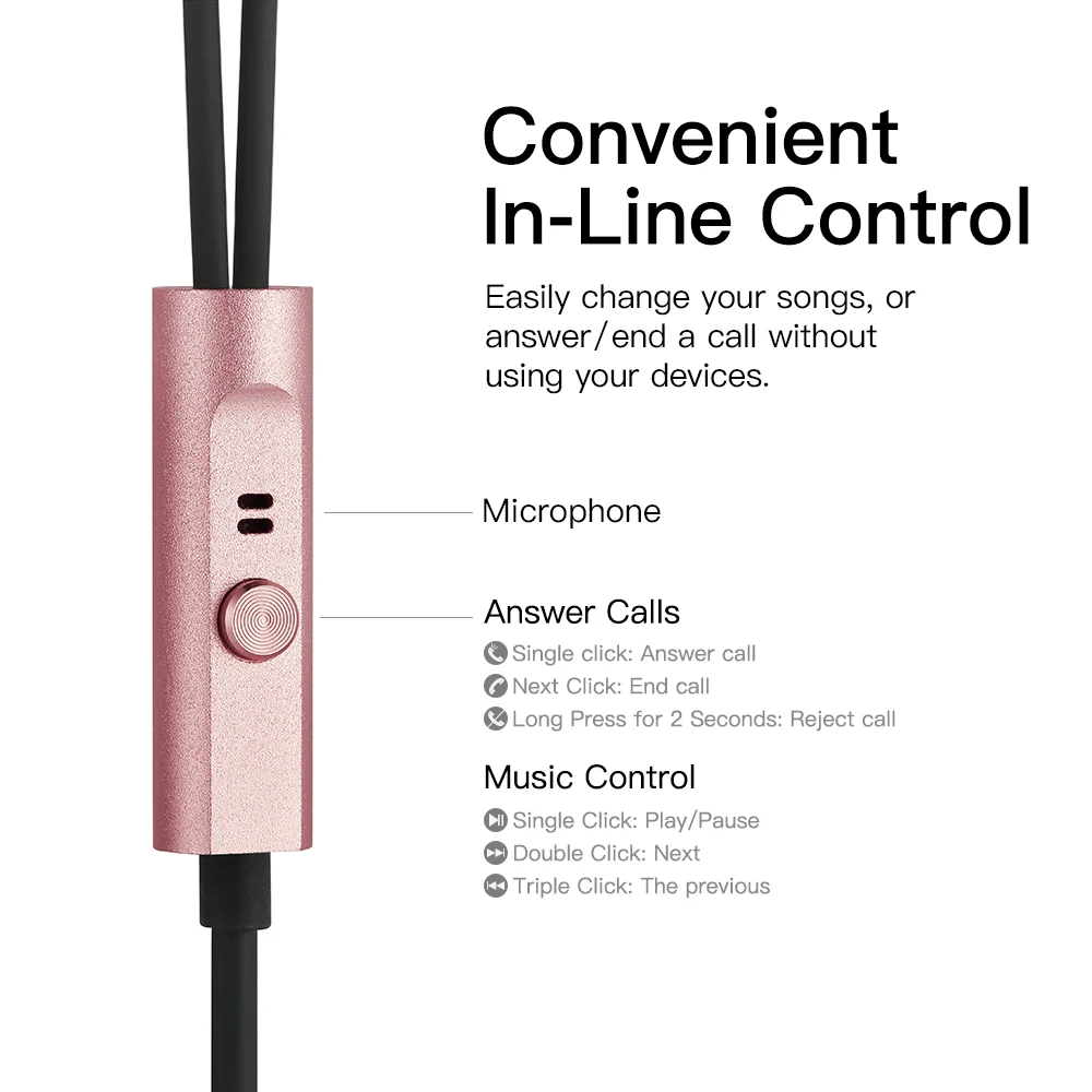 GGMM-C700 fone de ouvido com microfone, 100% headset metal completo, fone de ouvido com fio para iphone x, xs max, xiaomi, mp3 player