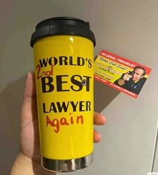 “Better Call Saul”Water Cup Yellow Coffee Cup Stainless Steel Car Insulated Cup“Breaking Bad”