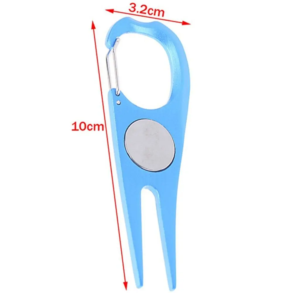 Multifunctional Durable Training Aids Green Fork Outdoor Golf Pitch Accessories Golf Divot Tool Divot Repair Tool Golf Pitch