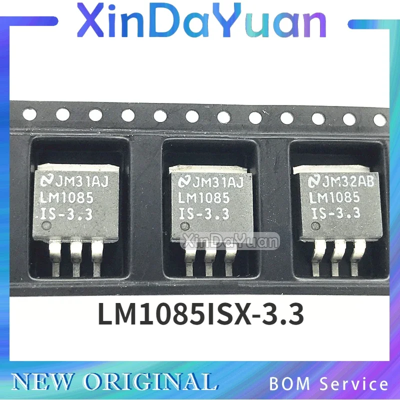 10 pcs LM1085ISX-3.3 LM1085IS-3.3 TO-263 Voltage Stabilizer