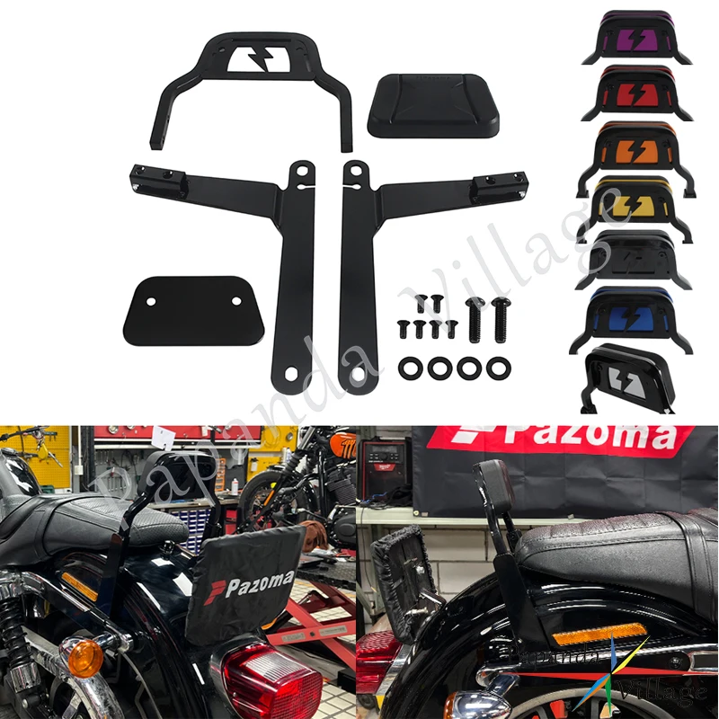 

Мини-спортивная спинка сиденья пассажирского мотоцикла для Harley Dyna Switchback FLD 2012-2016 Super Glide CVO 2007-2008