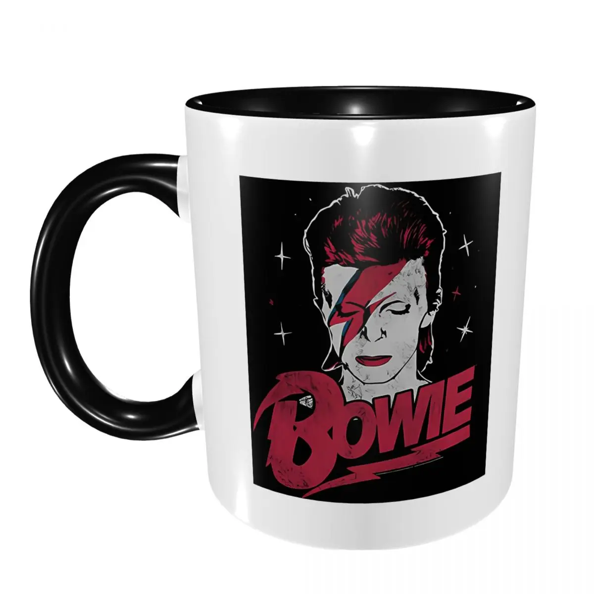 Emotion Explosion David Bowie Mug Funny Ceramic Coffee Cups Tea Mugs Milk Cup Drinkware Gifts for Friends