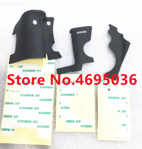 NEW For Canon 5D3 5DIII Body Rubber Set of 3pcs Grip / Rear Thumb / Left Side Cover 5DM3 5D Mark III 3 M3 Mark3 MarkIII