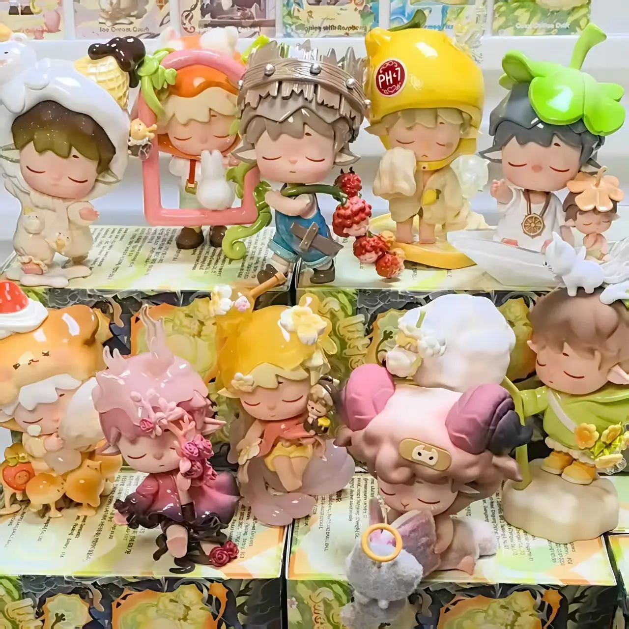 

MINISO новый черный игровой MIMI Little World коллекция сюрприз слепая коробка милый новый модный игровой портативный орнамент подарок