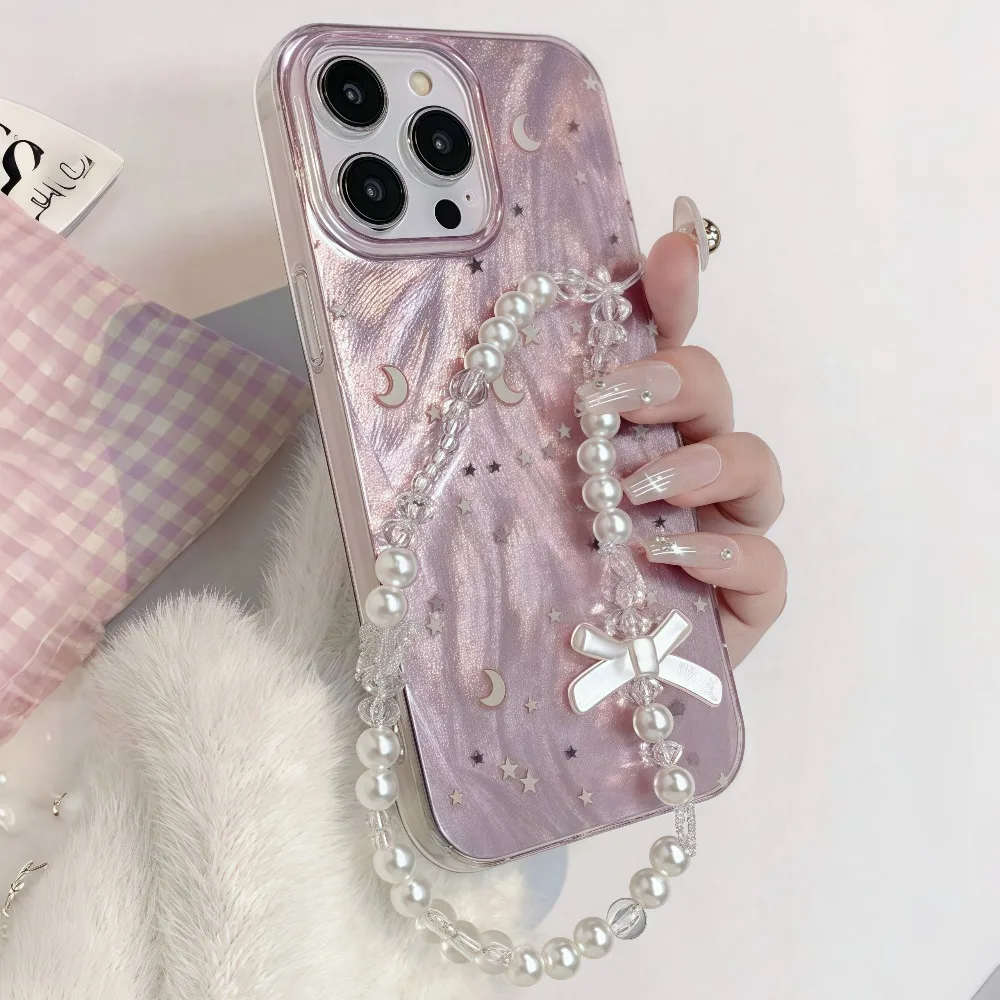 Doce estrela lua padrão caso de telefone para xiaomi 15t mi 11 lite 5g capa para xiaomi 13 14 15 13t 14t 15t 17 pro max fundas casos