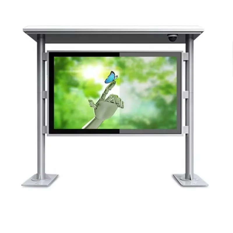 

22~86 Inch 1500~2000 Nits Outdoor LCD Screen, Touch Screen Optional Advertising TV Monitor Panel, Waterproof Outdoor LCD Display
