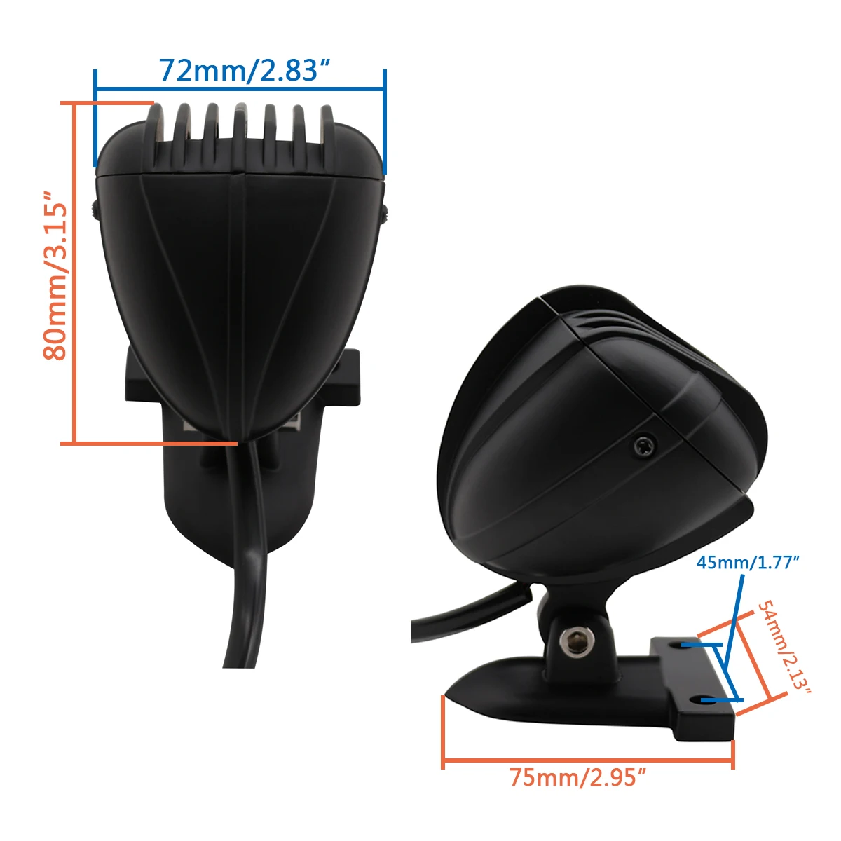 Brand New Retro Aluminum Motorcycle LED Tail light Brake Light For Chopper Bobber