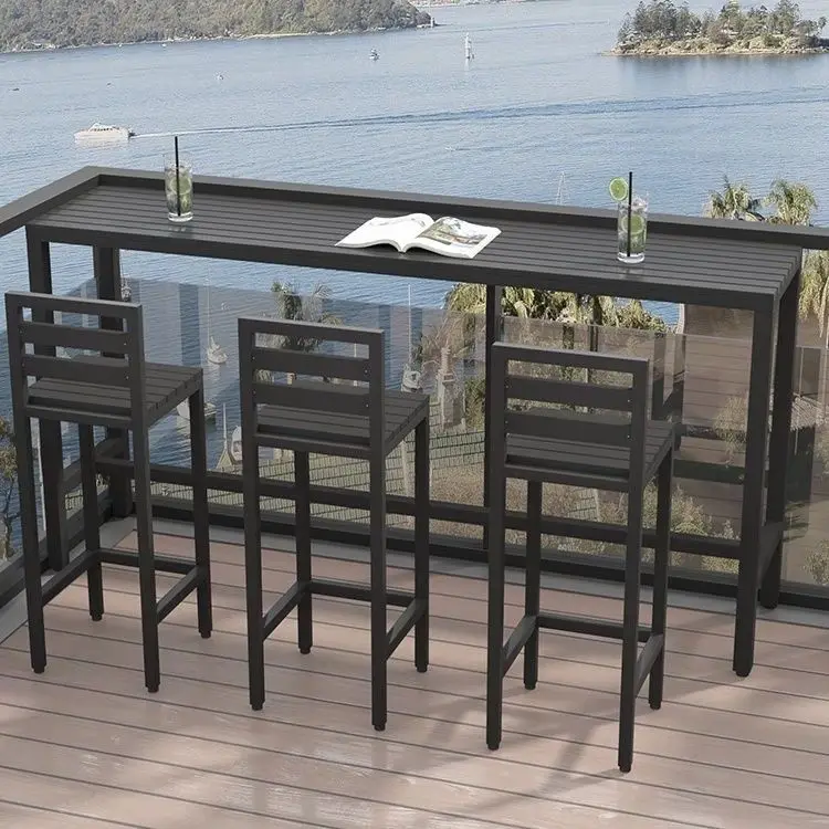 

Buffet Furniture Industrial Round Bar Table Camping Mesa Standing High Restaurant Tables Modern Accessories Outdoor Whiskey Long