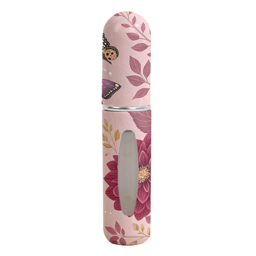 New 5ml Mini Perfume Bottle Empty Refillable Empty Cosmetic Containers Portable Storage Sprayer Spray Rotating Bottle