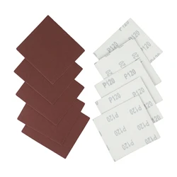 10Pcs Abrasive Sanding Paper Flocking Self-adhesive Sandpaper 60-1000Grit Polisher Polishing Tools Accessories 110x100mm