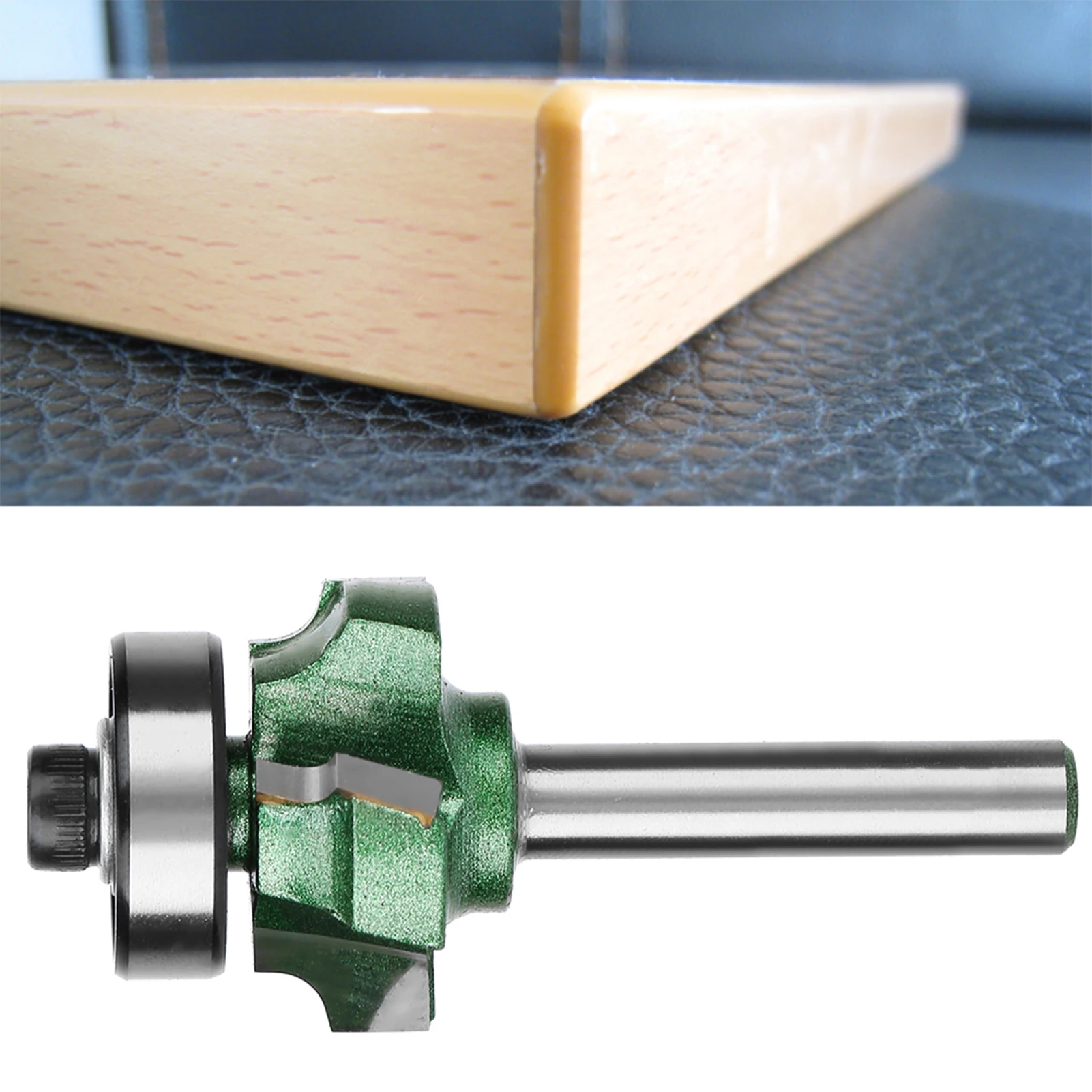 Pemotong Penggilingan Kayu 4 Gigi Pemotong Pemangkas Tepi Router Bit (R3)