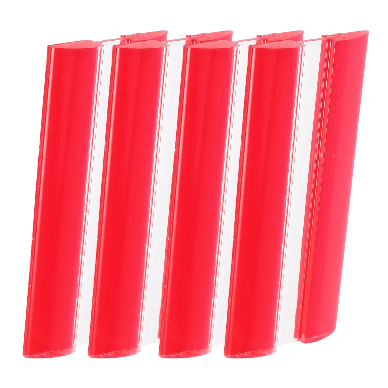 

4 Pcs Self-adhesive Soft Shaft Hinge Acrylic Drawer Hinges Clear Continuous Piano for Furniture Crafts