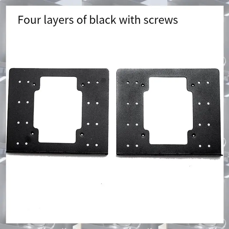 

Hot Selling-4X3.5 HDD Bracket For PC Case Mechanical Hard Disk Holder With Fan Cooling Stackable Expansion Fits 4 Hdds A,4X3.5 H