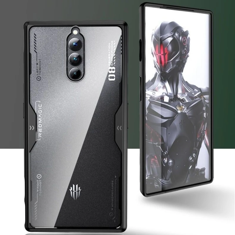 For Red Magic 8S Pro Case Transparent Cover For NUBIA Red Magic 8 8Pro+ Shockproof Clear Bumper Antiknock Crystal Capa Fundas