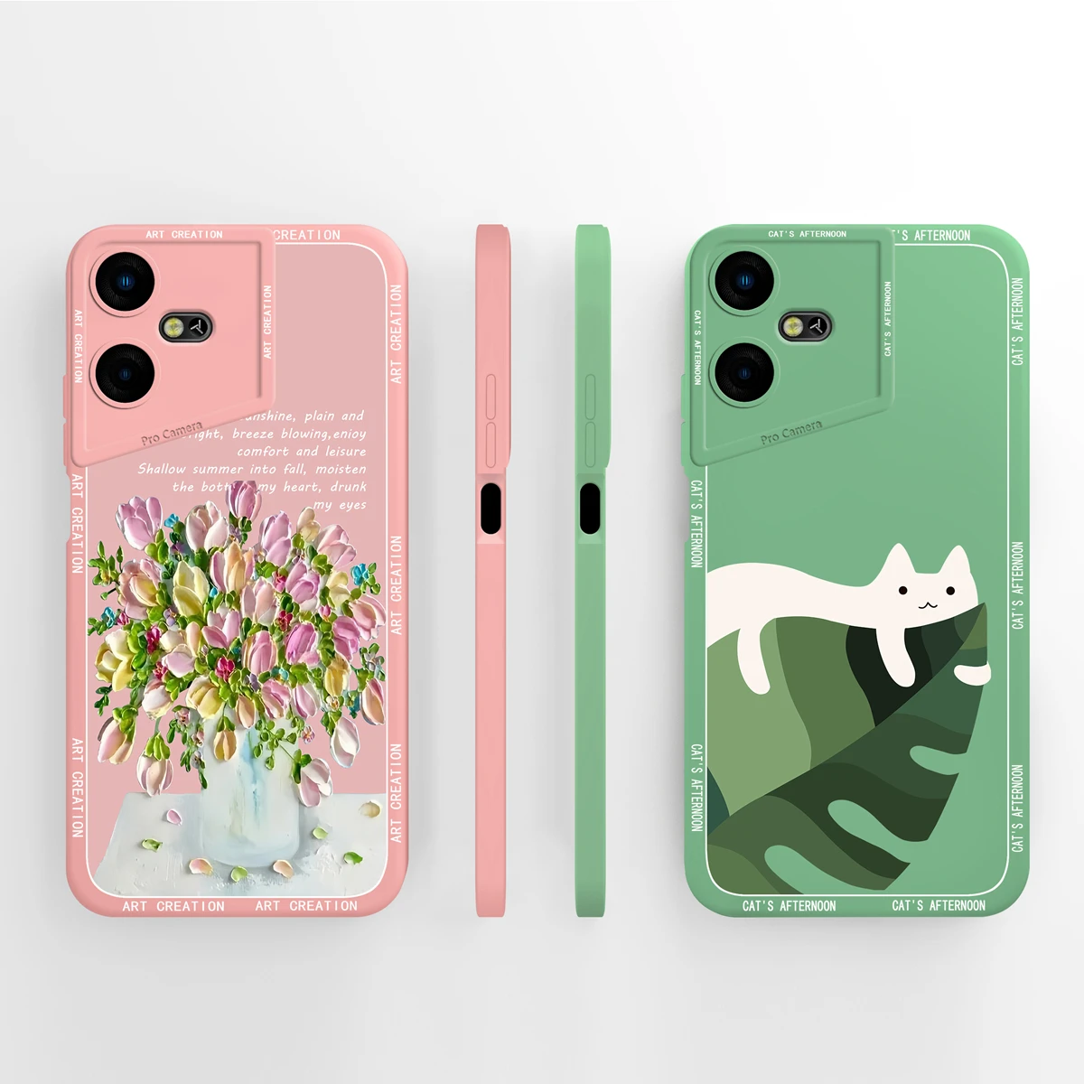 Per Tecno Pova Neo 3 Neo3 custodia per telefono Trendy protezione completa Cover posteriore aggiornamento Silicone liquido morbido protezione