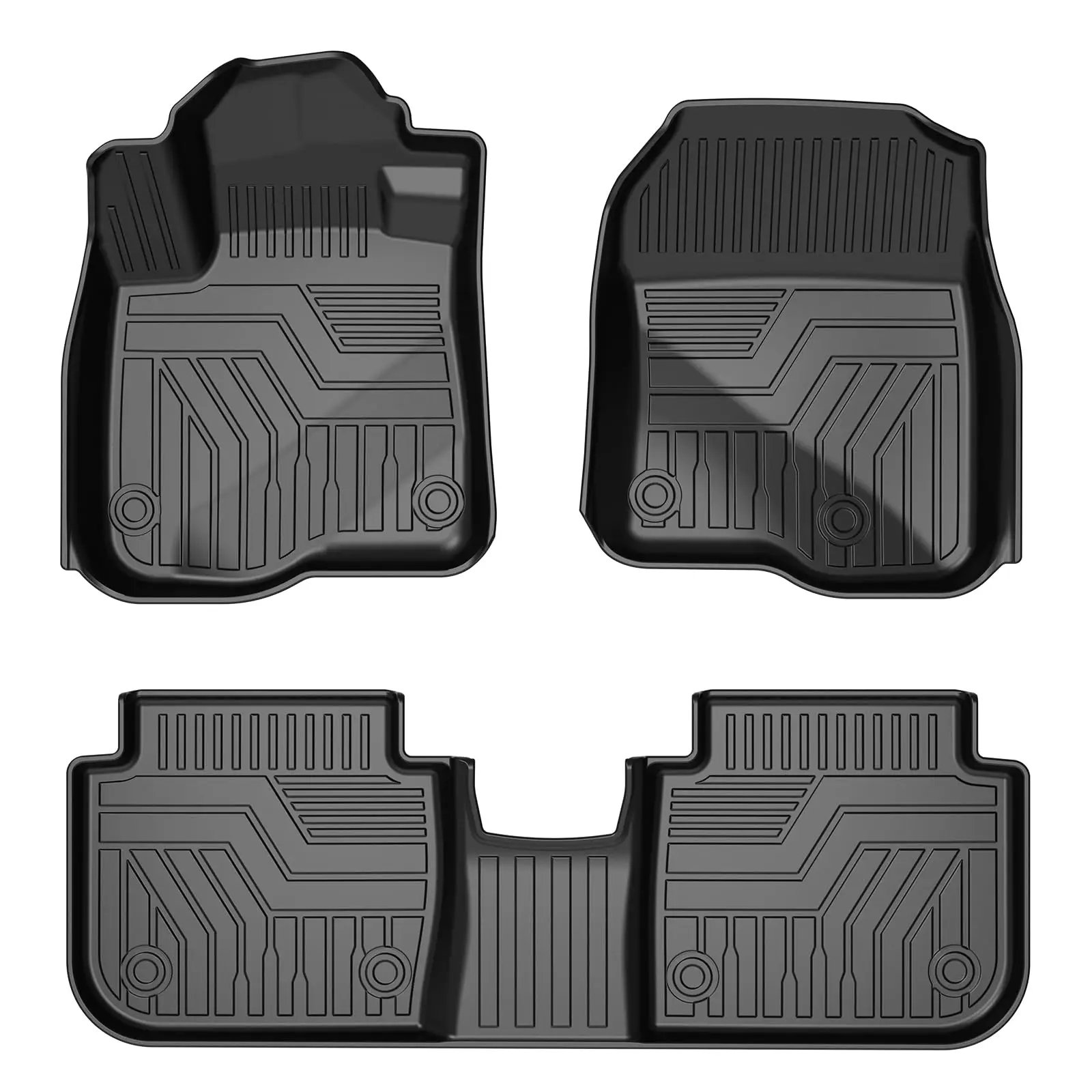 

Custom Fit TPE Floor Mats For Honda CR-V 2023-2026 All Models Hybrid Non-Slip Waterproof Black