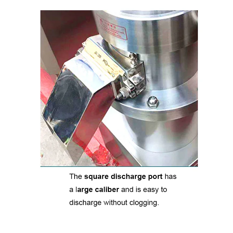 Industrial Stainless Sesame Paste Cocoa Beans Colloid Mill Machine For Making Peanut Butter