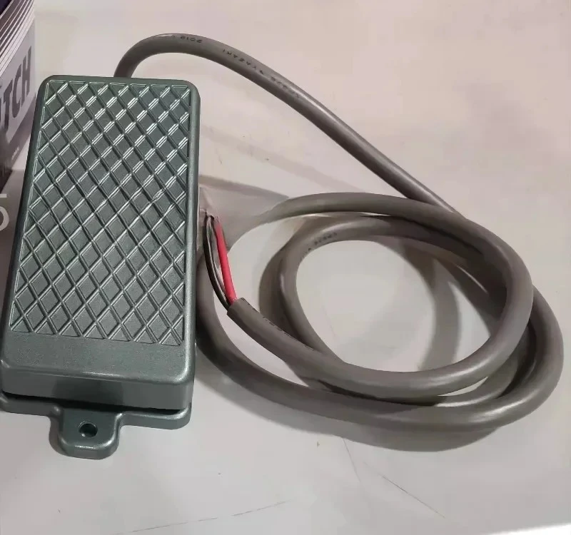 Foot Switch SFZ‑1 With Connecting Cable, Industrial Machine Tool Med-ical Equipment Foot‑Operated On‑Off Control Switch