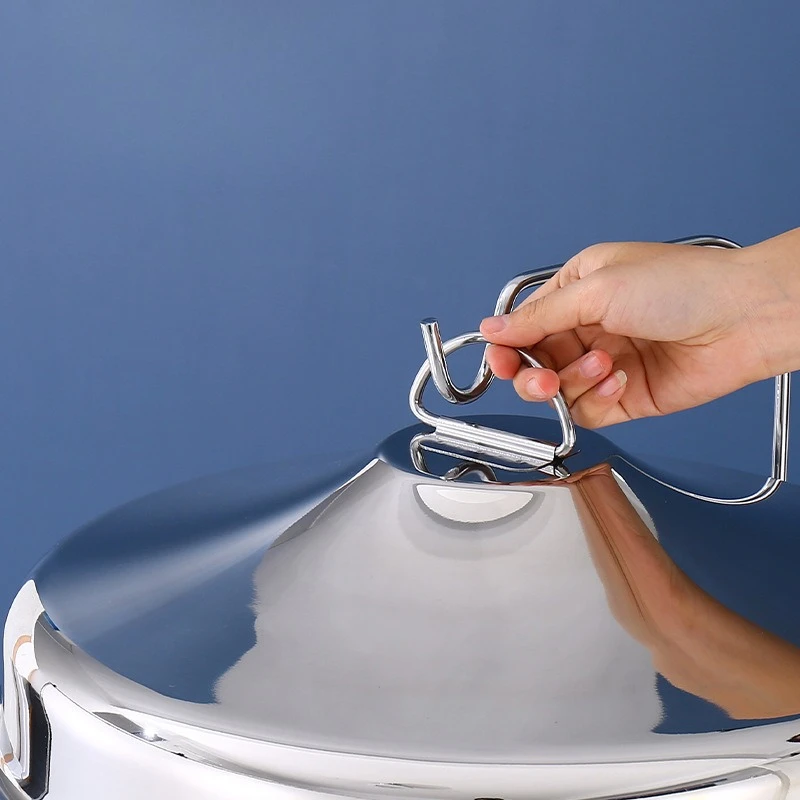 Round hanging cover type buffet food warmer set chafing buffet dish