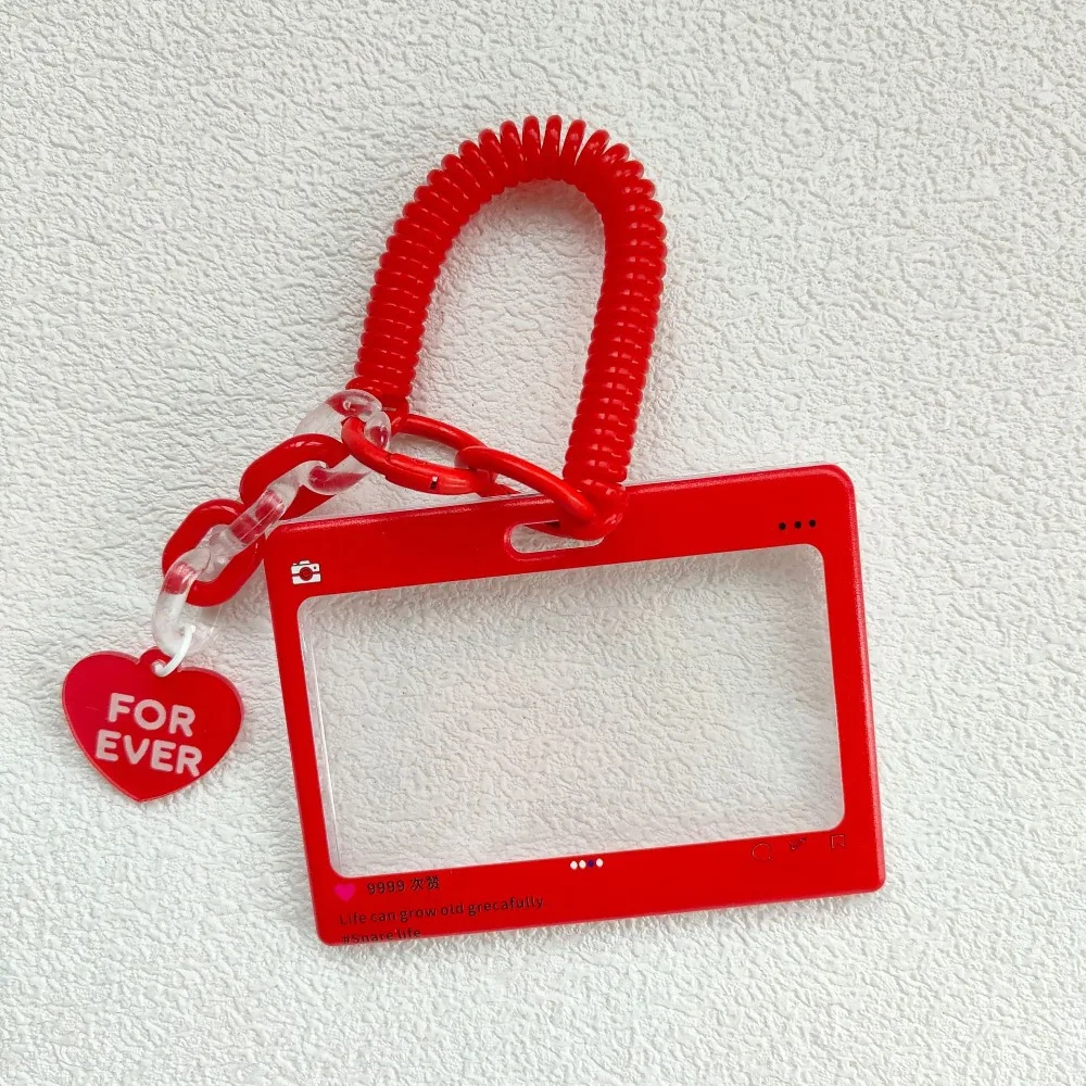 

Милые чехлы для карт в мультяшном стиле, двусторонний горизонтальный держатель для кредитных карт, выдвижная застежка, брелок с защитой от потери, держатель для карт