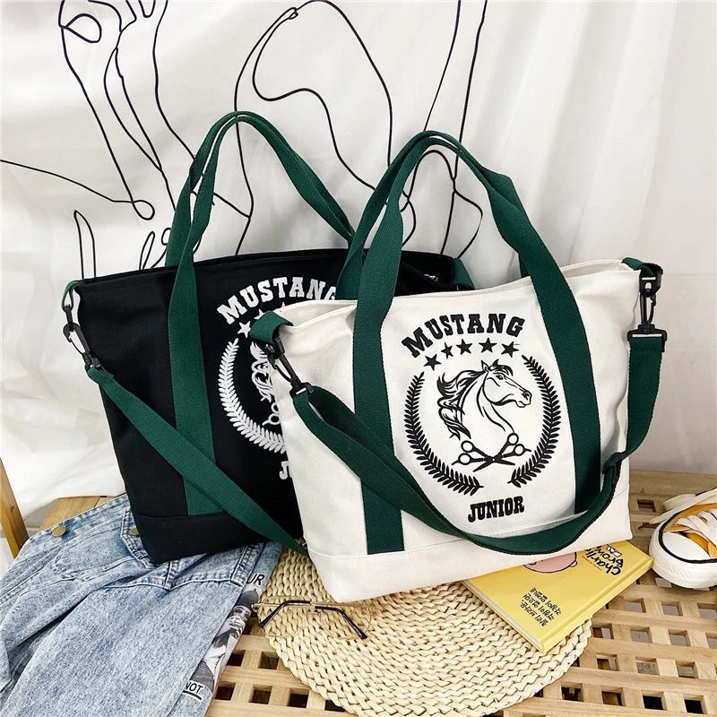 New Designer Shoulder Bag Tote Bag Aesthetic Casual Handbag Large Capacity Reusable Unisex Travel Shopping Bag Crossbody Bags