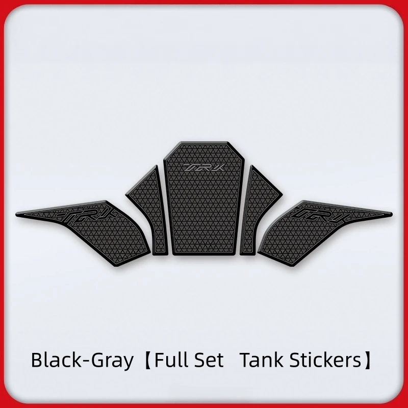 For Benelli TRK552/X502 2022‑2026 Rubber Tank Protective Decals Waterproof Wear‑Proof Body Guard Stickers Mod Accessories