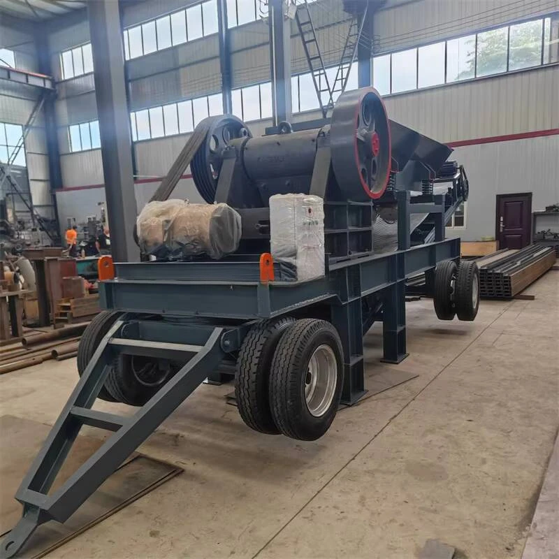 Good Quality And Low Price Jaw Crusher With Vibrating Feeder For Construction Industry Gold Mine