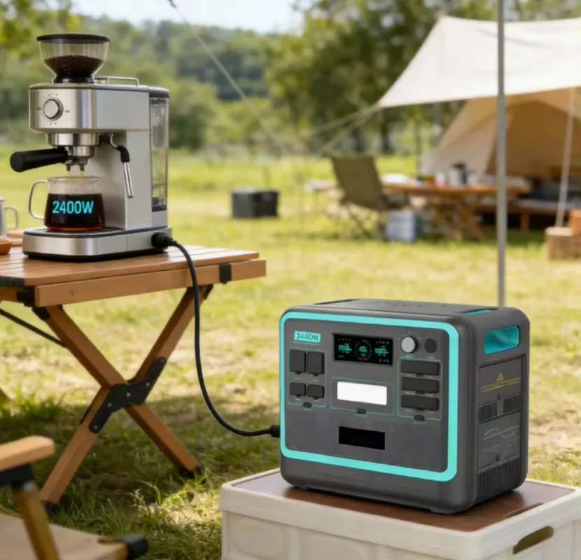 2400W 2048Wh Portable Station LiFePO4 Battery Solar Panel Car Charging AC Socket for Outdoor Camping Family Hiking (AU/US/EU) view 5