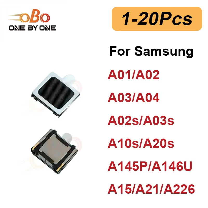 1-20 Piezas de Repuesto para Auricular Superior (Flex) para Samsung A01 A02s A03s A04 A10s A20s A145P A146U A15 A21 A226