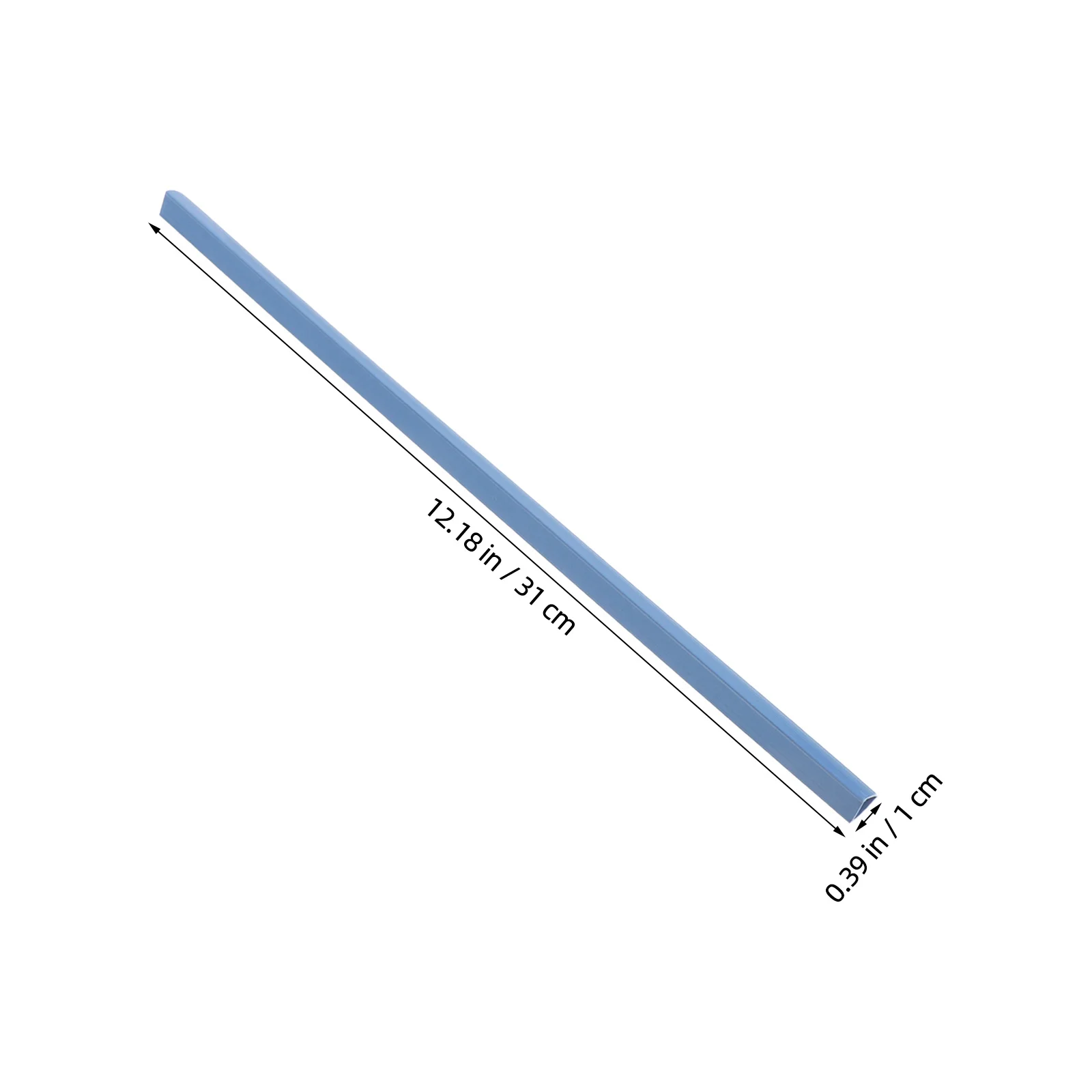 25 pezzi raccoglitori scorrevoli barre di rilegatura di carta per clip di documenti coperture di rapporti uso scolastico per ufficio clip di file morsetto scorrevole per documenti