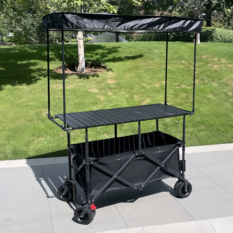 

Стол-трансформер с навесом для ночного рынка, передвижной прилавок для торговли