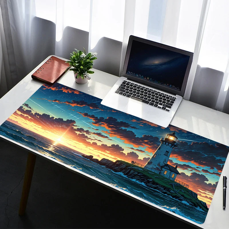 

Коврики для мыши, защитный коврик для стола, игровой маяк, коврик для мыши, декор офисного стола, коврик для клавиатуры, индивидуальные коврики для компьютерных геймеров