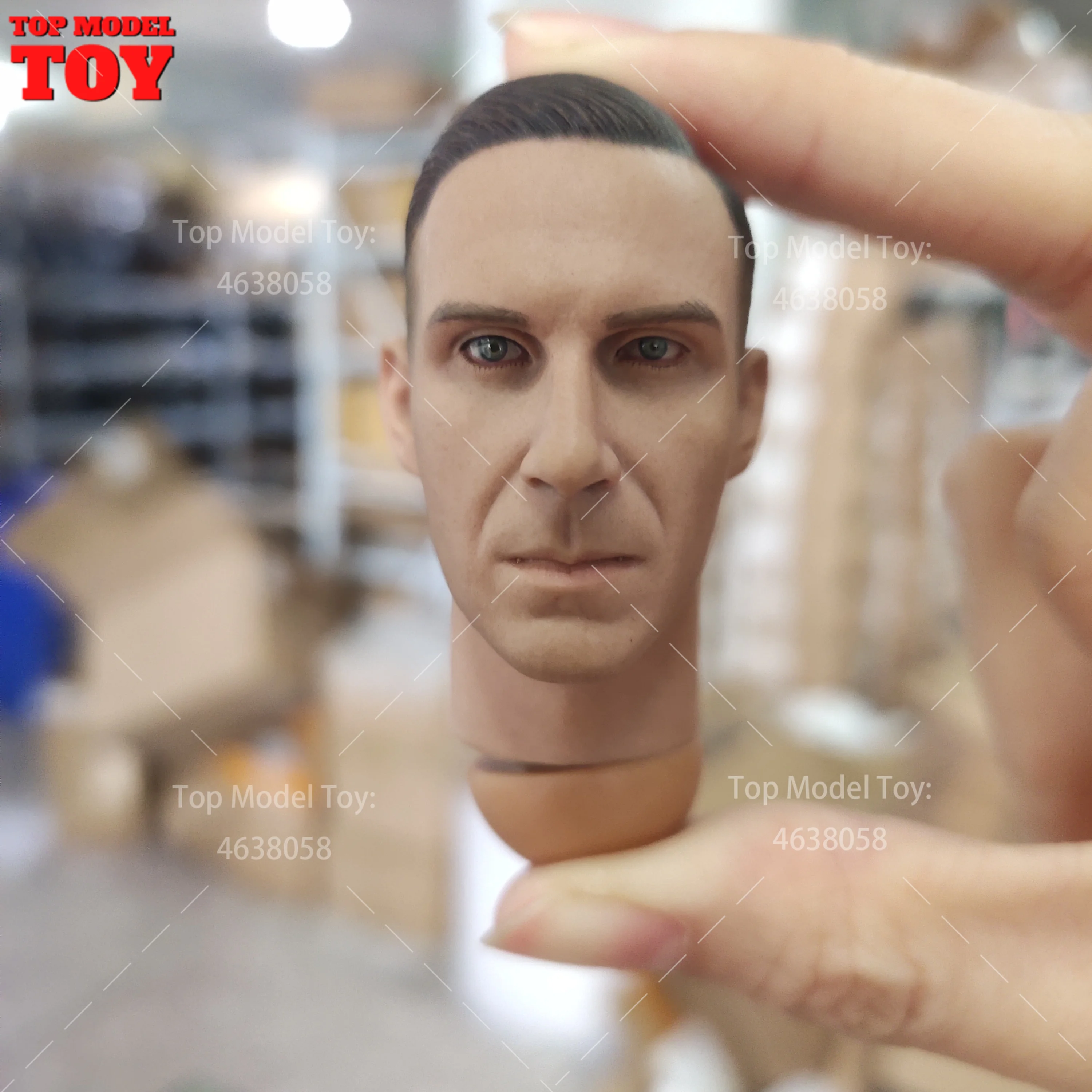 

1/6 Scale Ralph Head Sculpt PVC Carving Model Fit 12'' Male Soldier Action Figure Body Dolls Toy