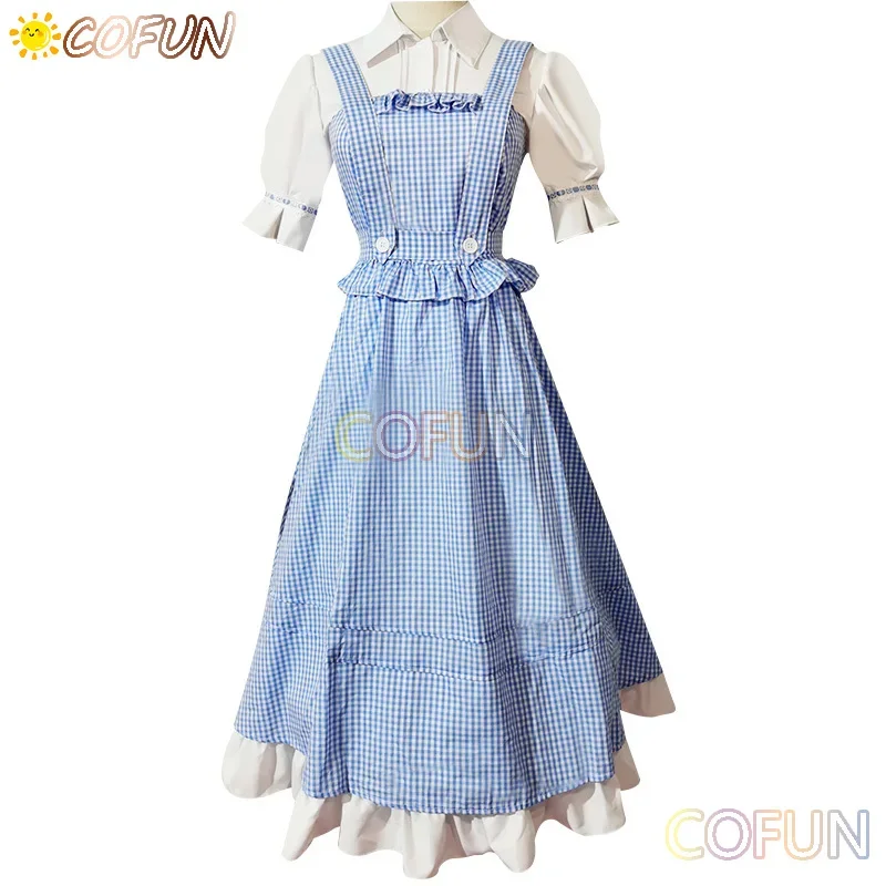 COFUN Dorothy Dress Game Identity V Little Girl Cosplay Costume Cute Picnic Suit Hallween Carnival Uniform Anime Clothing