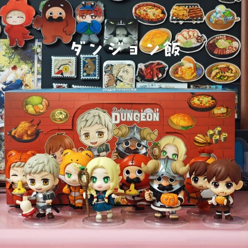 

Горячие игрушки Delicious In Dungeon, мини-фигурка серии Cosbi, слепая коробка, Marilith Laios Chilchack Senshi, экшн-фигурка, загадочная коробка, подарки