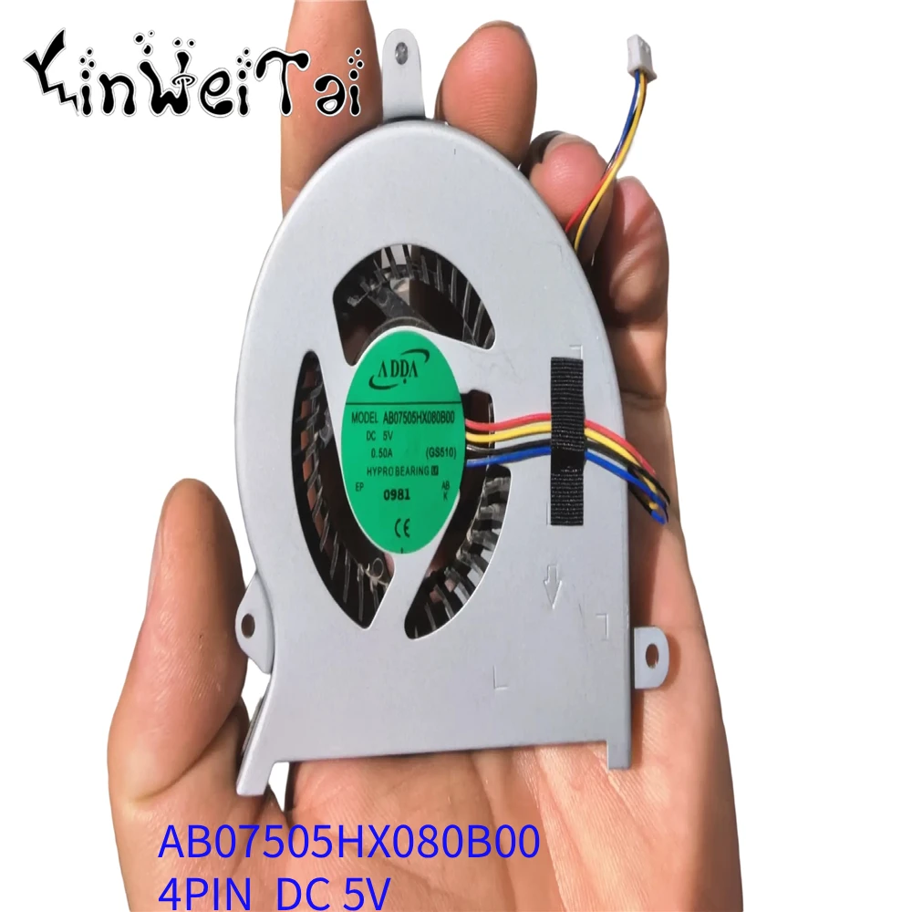 NEW Fan FOR AB07505HX080B00 AB07505HX080300 DC 5V 3PIN 4PIN