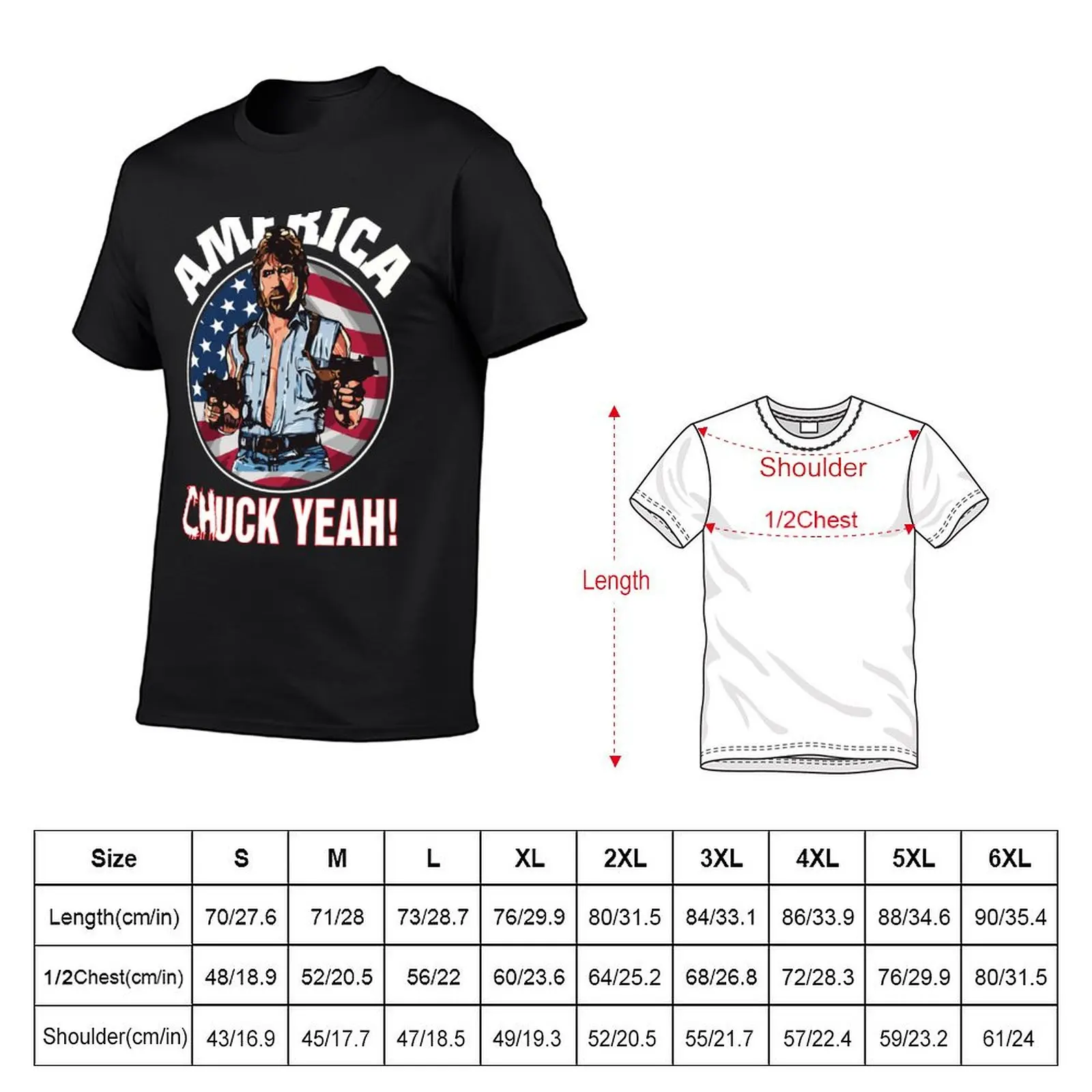 America-Chuck-Ya kaus klasik, kaus grafis motif hewan putih anak laki-laki, baju vintage pria lucu