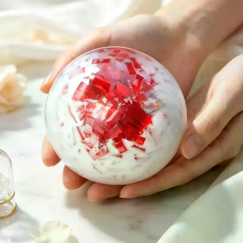 /GJ/1Pcs Squeeze Stress Relief Ball Toy Cream Ice Stick Handmade Ribbon Stress Ball Fidget Toy