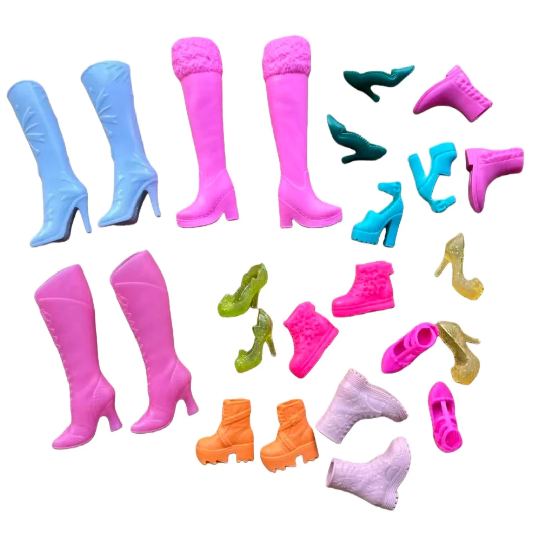 1/6 sapatos de boneca crianças diy jogando boneca acessórios sapatos sandálias originais boneca botas coloridas decorações masculino feminino peças de boneca