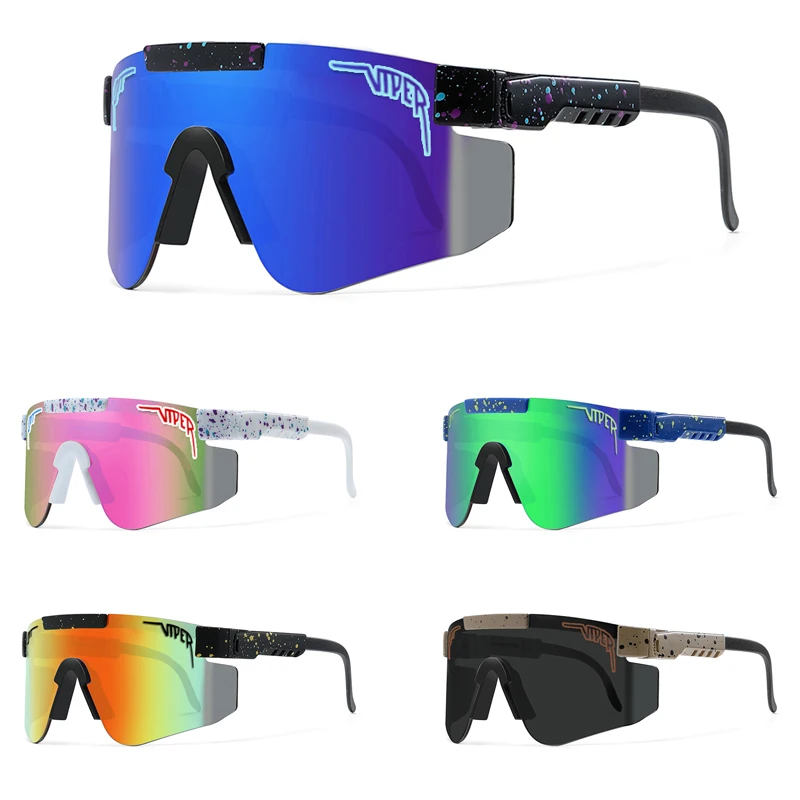 Fashion Shades Bicycle Eyewear Brand Sport Goggles UV400 Bike Cycling Sunglasses Outdoor Sunglasses MTB Men Women Without Box