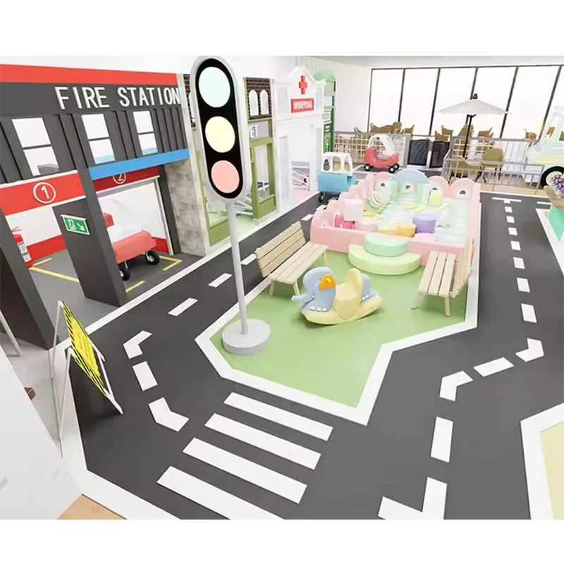 

Мягкие игры на заказ, сим-город, ролевая игра, дом, игровая комната, детская игровая площадка, оборудование для вечеринки по случаю дня рождения, центр игровой станции, город