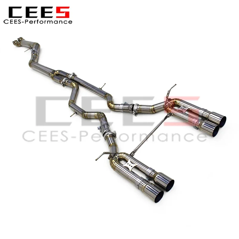 

CEES Performance Racing Car Exhaust System Pipe Muffler for BMW M3/M4 F80/F82/F8X 3.0T 2015-2019 Catback Exhaust-Pipe