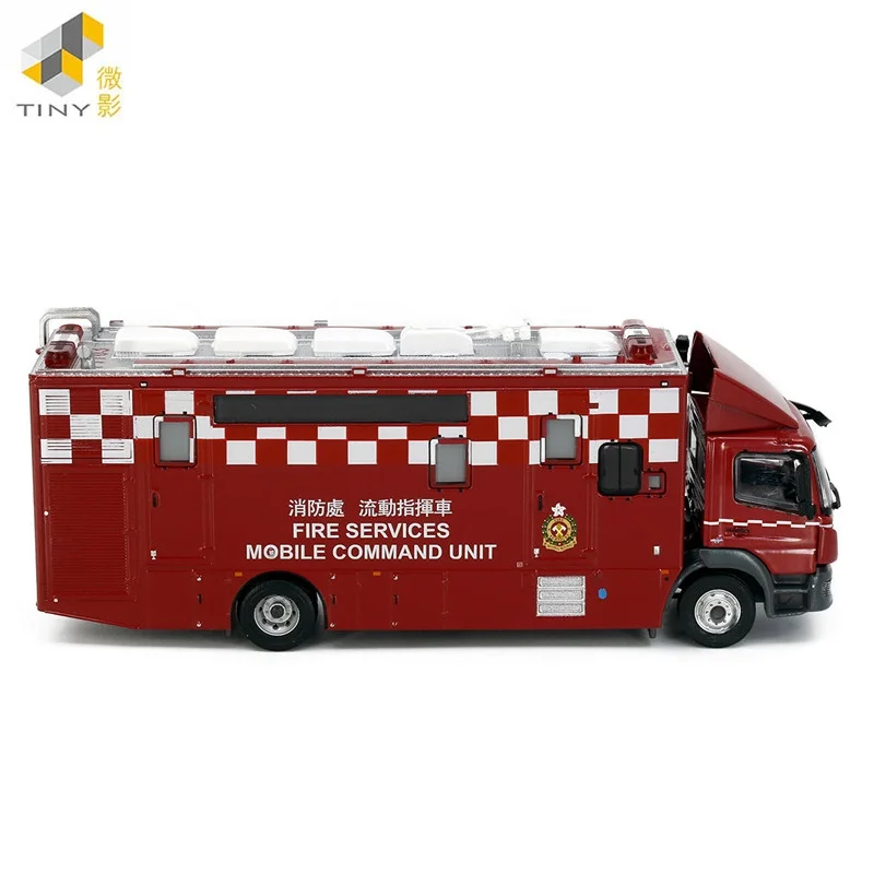 Tiny 1:64 Ben-chi Ate-g Mobile Command Unit (F7703) NO.186 Alloy Simulation Model Car