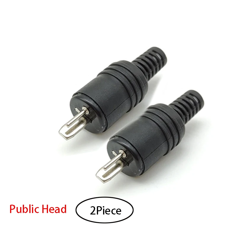 Welding Free Old Amplifier Speaker European Style Speaker Plug T-shaped Plug 2-core Speaker Cable Plug Male And Female Socket
