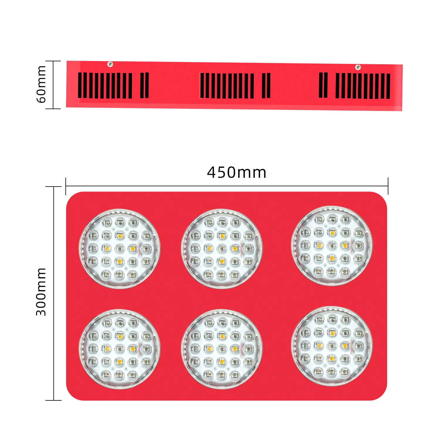 Imagem -03 - Painel de Luz Led Apollo Apollo Full Spectrum 10 Faixas para Cultivo de Plantas Medicinais Flor e Sistema Hidropônico