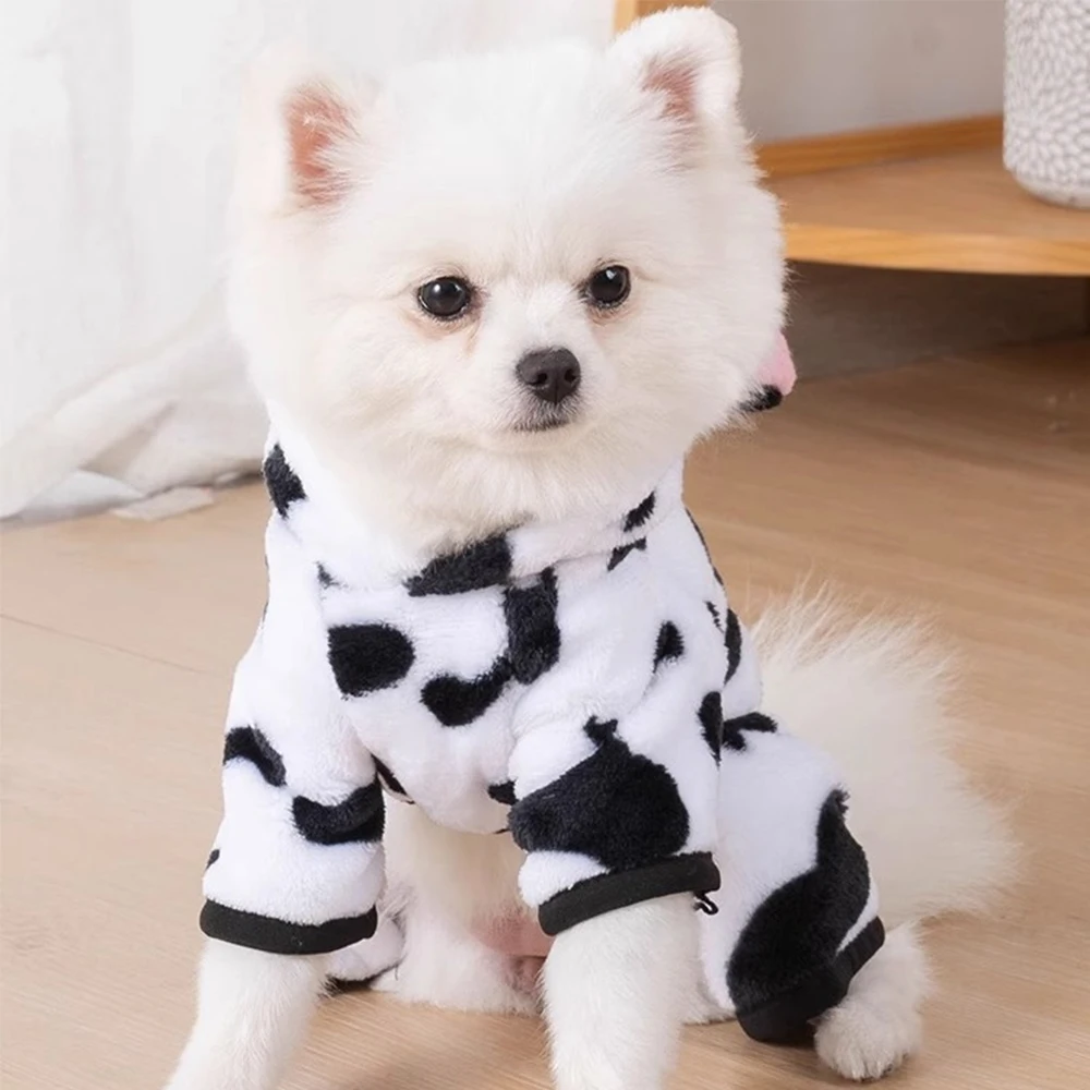 Colección de disfraces de invierno premium para mascotas: adorable cerdo, tigre, Pikachu, león, vaca, trajes de felpa con diseño de cuatro patas