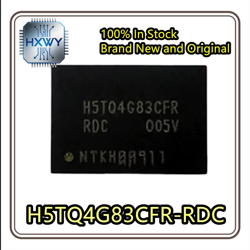 (2/10 pcs) H5TQ4G83CFR-RDC  FBGA78 Package  Best-Seller  Brand-New Electronics  Integrated Circuits  Fast Shipping